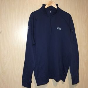 SPORT - TEK SEAHAWKS  TURTLENECK SWEATER SIZE XL